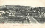 10 Aube CPA FRANCE 10 "Bar sur Seine, vue panoramique du Faubourg de la Gare"