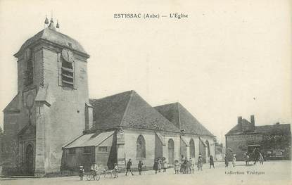 CPA FRANCE 10 "Estissac, l'Eglise"