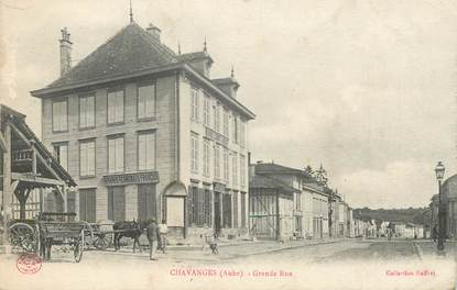 CPA FRANCE 10 "Chavanges, la Grande rue"