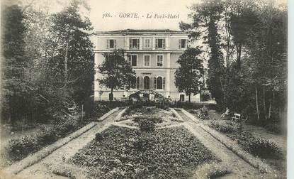 CPA FRANCE 20 "Corse, Corte, le Park hotel"