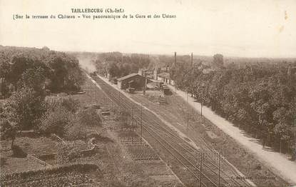 CPA FRANCE 17 "Taillebourg, vue panoramique de la gare"