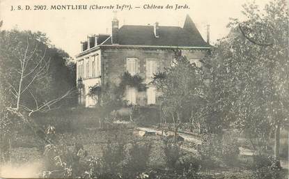 CPA FRANCE 17 "Montlieu, chateau des Jards"