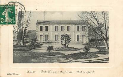 CPA FRANCE 17 "Pons, Ecole Primaire supérieure"