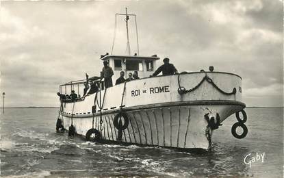 CPSM FRANCE  17 "Ile d'Aix, bateau le Roi de rome"