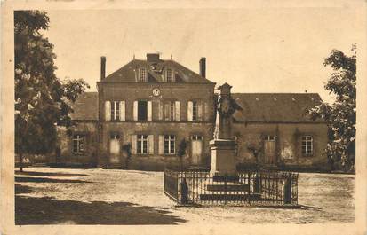 / CPA FRANCE 23 "Méasne, mairie, école, monument aux morts"