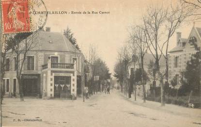 CPA FRANCE  17 "Chatelaillon, Entrée de la rue Carnot"