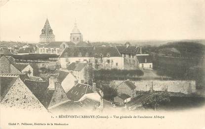 / CPA FRANCE 23 "Benevent l'Abbaye, vue générale de l'ancienne abbaye"