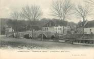 23 Creuse / CPA FRANCE 23 "Chambon, faubourg de Limoges, le vieux pont"