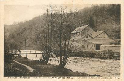 / CPA FRANCE 23 "Environs de Lavaveix Les Mines, la creuse au moulin de Chantegrelle"