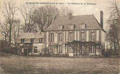 CPA FRANCE  76 "Saint Martin Osmonville, le Chateau de la Duchesse"