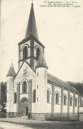 CPA FRANCE  76 "Saint Martin du Vivier, l'Eglise"