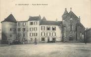 23 Creuse / CPA FRANCE 23 "Bourganeuf, place Martin Nadaud"