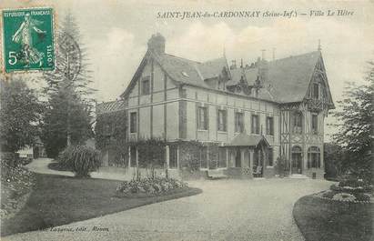 CPA FRANCE  76 "Saint Jean du Cardonnay, villa le Hêtre"