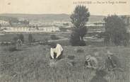 23 Creuse / CPA FRANCE 23 "La Courtine, vue sur le camp, la moisson"