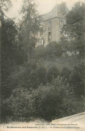 CPA FRANCE  76 "Saint Germain des Essourts, le chateau de Fontaine Chatel"