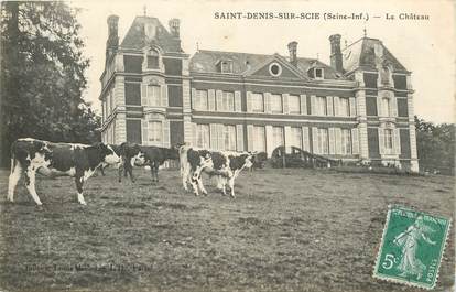 CPA FRANCE  76 "Saint Denis sur scie, le chateau"