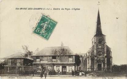 CPA FRANCE  76 "Sainte Marie des Champs, l'Eglise"