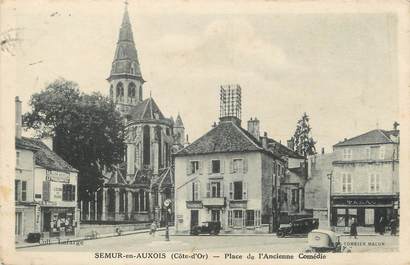 / CPA FRANCE 21 "Semur en Auxois, place de l'ancienne Comédie"