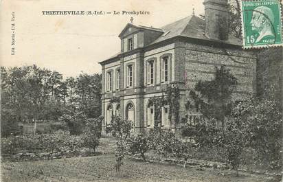 CPA FRANCE  76 "Thietreville, le presbytère"