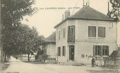 / CPA FRANCE 21 "Les Laumes Alésia, la poste"