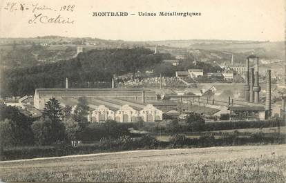 / CPA FRANCE 21 "Montbard, usines métallurgiques"