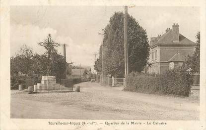 CPA FRANCE  76 "Tourville sur Arques, quartier de la mairie"