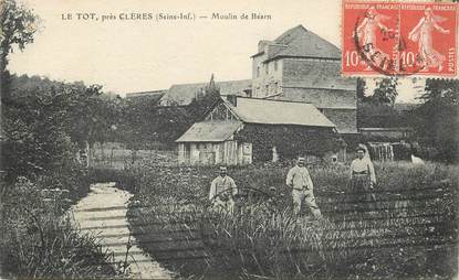CPA FRANCE  76 "Le Tot près Clères, Moulin de Béarn"