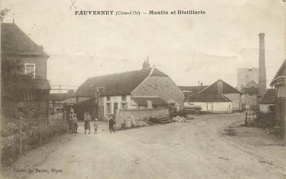 / CPA FRANCE 21 "Fauverney, moulin et distillerie"