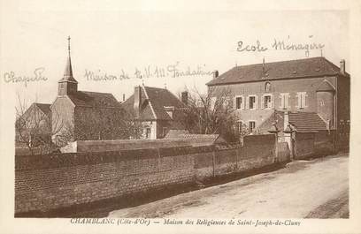 / CPA FRANCE 21 "Chamblanc, maison des Religieuses de Saint Joseph de Cluny"