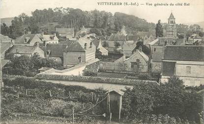 CPA FRANCE  76 "Vittefleur, vue générale"