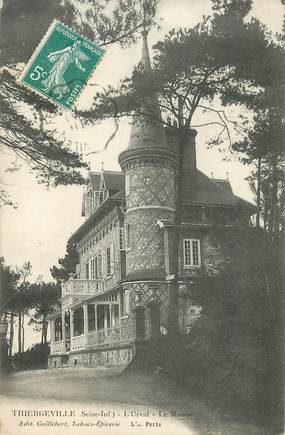 CPA FRANCE  76 " Thiergeville, le manoir de l'Orval "