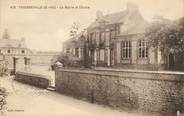 76 Seine Maritime CPA FRANCE  76 " Thiergeville, la mairie et l'Ecole"