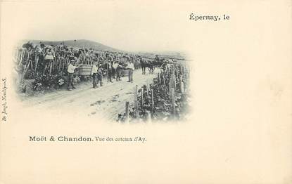 CPA FRANCE 51 "Epernay, Les vendanges"