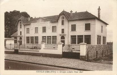 / CPA FRANCE 21 "Genlis, groupe scolaire Paul Bert"