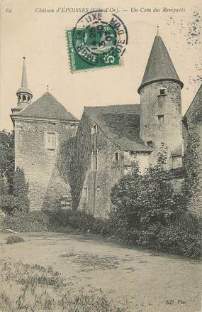 / CPA FRANCE 21 "Château d'Epoisses, un coin des remparts"