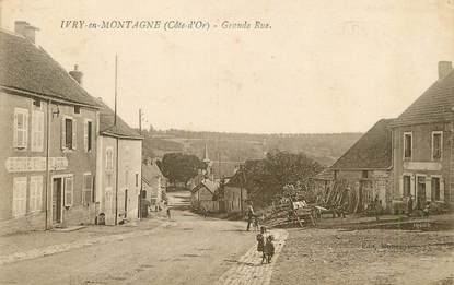 / CPA FRANCE 21 "Ivry en Montagne, grande rue"