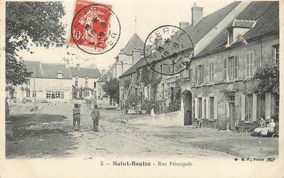 CPA FRANCE 18 "Sainte Bouize, rue principale"