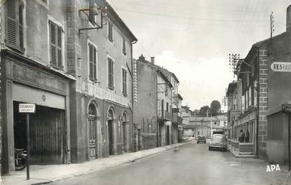 CPSM FRANCE 48 "Langogne, un coin de la ville"