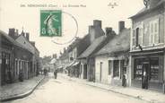 18 Cher / CPA FRANCE 18 " Nérondes, la grande rue "