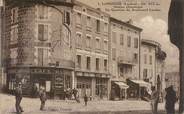 48 Lozere CPA FRANCE 48 "Langogne, un quartier du bld Landos"