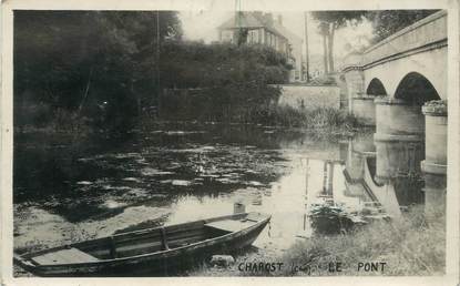 / CPA FRANCE 18 "Charost, le pont"