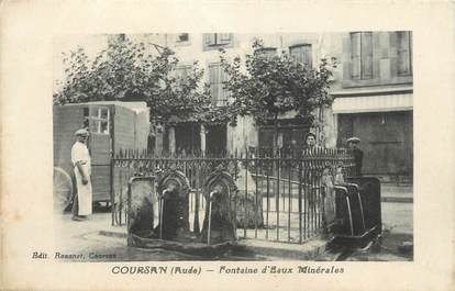 / CPA FRANCE 11 "Coursan, fontaine d'eaux minérales"