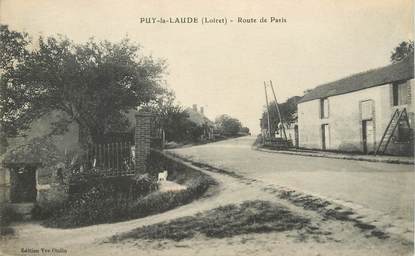 CPA FRANCE 45 "Puy la Laude, rte de Paris"