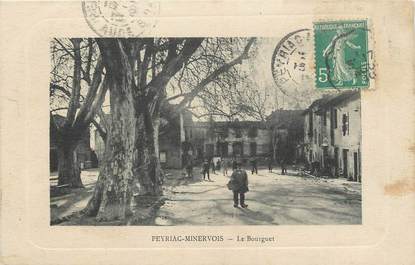 / CPA FRANCE 11 "Peyriac Minervois, le Bourguet"