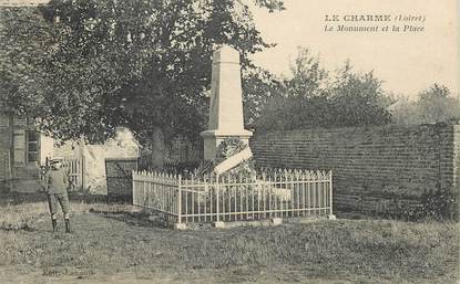 CPA FRANCE 45 "Le Charme, monument aux morts"