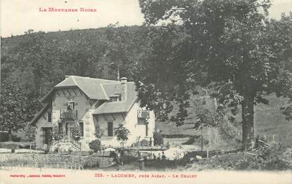 / CPA FRANCE 11 "Lacombe, le chalet"