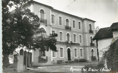 / CPSM FRANCE 11 "Rennes les Bains, hôtel de la reine"