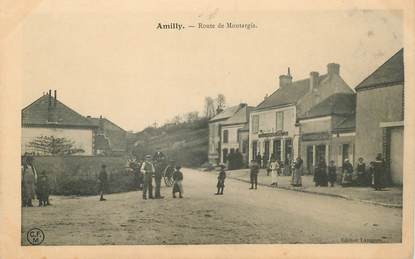 CPA FRANCE 45 "Amilly, rte de Montargis"
