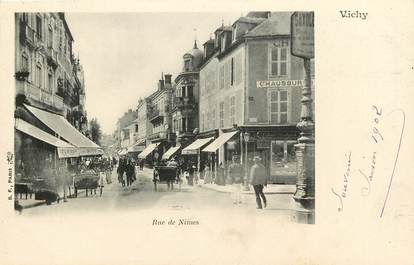 CPA FRANCE 03 "Vichy, Rue de Nîmes"