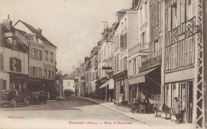 / CPA FRANCE 60 "Breteuil, rue d'Amiens"